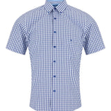 DG's Drifter Mens - Regular Short Sleeve Casual Shirt - Sky Blue Geneva - Wildvine Clothing, Spalding, Lincolnshire