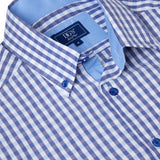 DG's Drifter Mens - Regular Short Sleeve Casual Shirt - Sky Blue Geneva - Wildvine Clothing, Spalding, Lincolnshire