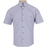 DG's Drifter Mens - Regular Short Sleeve Casual Shirt - Stone Geneva - Wildvine Clothing, Spalding, Lincolnshire