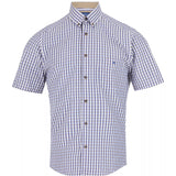 DG's Drifter Mens - Regular Short Sleeve Casual Shirt - Stone Geneva - Wildvine Clothing, Spalding, Lincolnshire