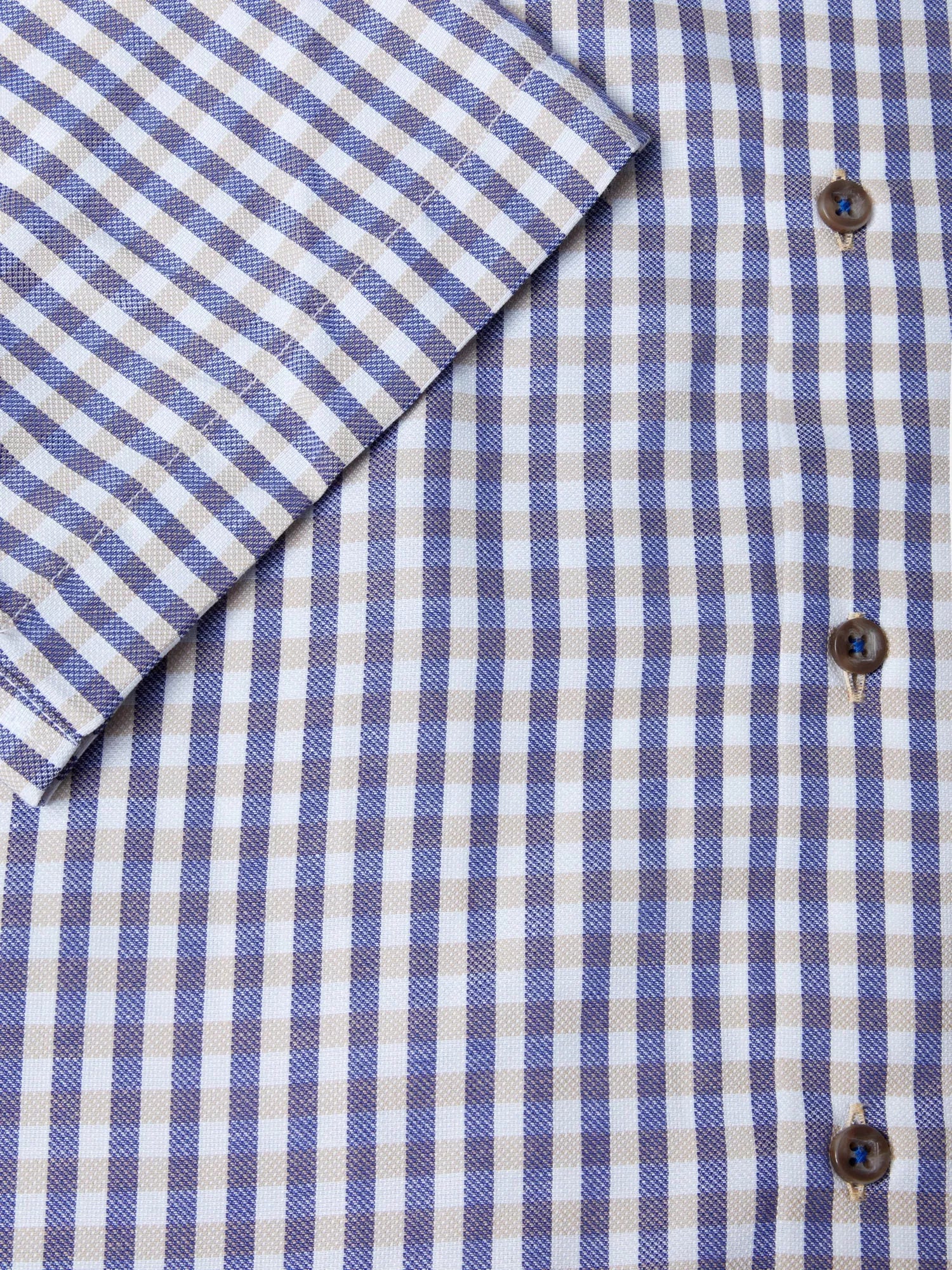 DG's Drifter Mens - Regular Short Sleeve Casual Shirt - Stone Geneva - Wildvine Clothing, Spalding, Lincolnshire