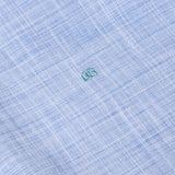 DG's Drifter Mens - Regular Short Sleeve Casual Shirt - Ocean Blue - 14501SS - 27