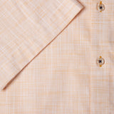 DG's Drifter Mens - Regular Short Sleeve Casual Shirt - Apricot / Yellow - 14501SS - 52 - Wildvine Clothing, Spalding, Lincolnshire