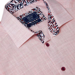 DG's Drifter Mens - Regular Short Sleeve Casual Shirt - Pink - Wildvine Clothing, Spalding, Lincolnshire