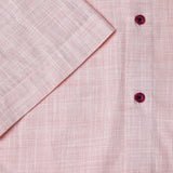 DG's Drifter Mens - Regular Short Sleeve Casual Shirt - Giovanni - Pink - 14501SS 63