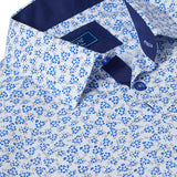DG's Drifter Mens - Regular Short Sleeve Casual Shirt - Blue - Wildvine Clothing, Spalding, Lincolnshire
