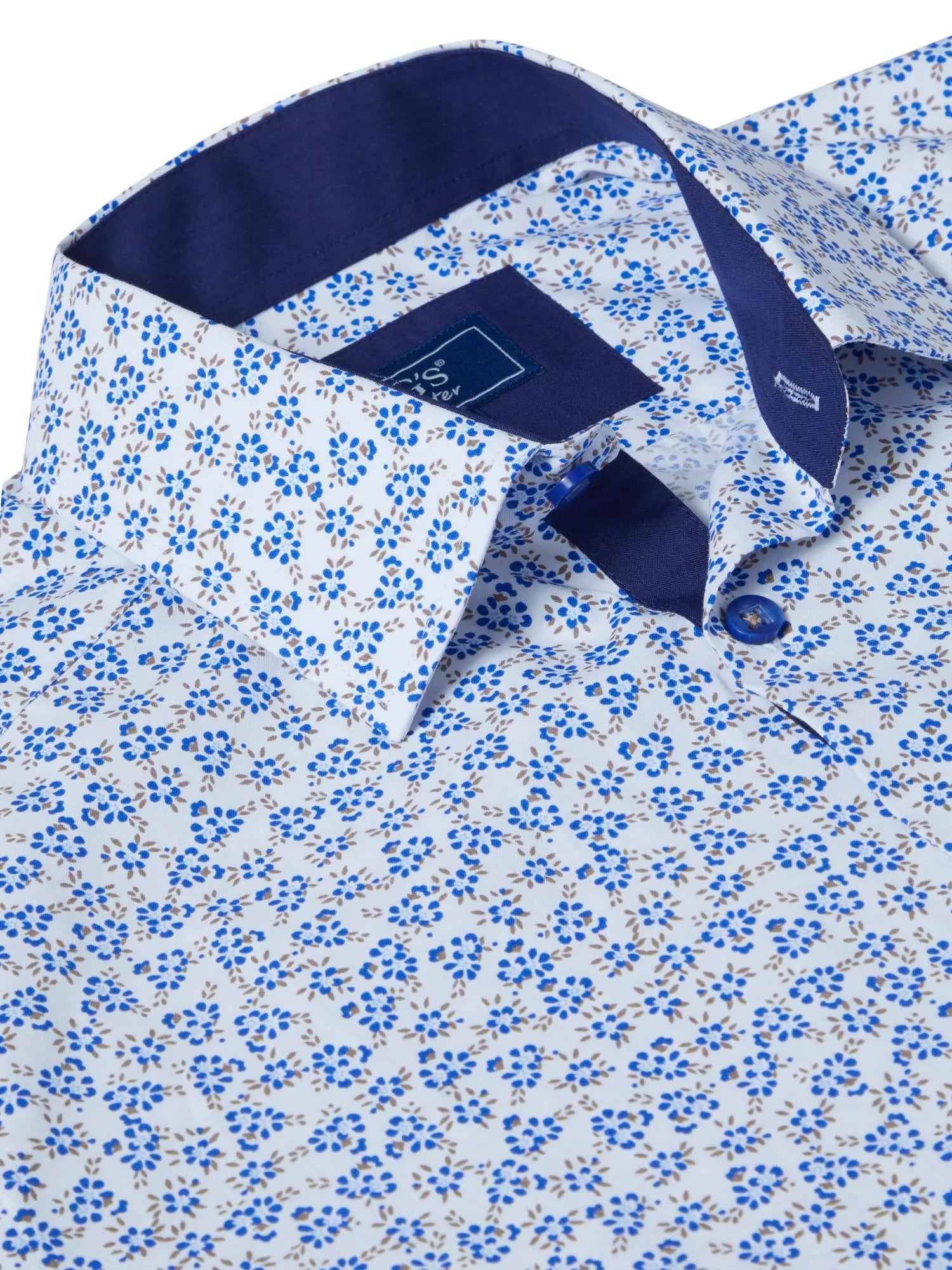 DG's Drifter Mens - Regular Short Sleeve Casual Shirt - Blue - Wildvine Clothing, Spalding, Lincolnshire