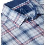 DG's Drifter Mens - Regular Short Sleeve Casual Shirt - Blue - Wildvine Clothing, Spalding, Lincolnshire