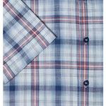 DG's Drifter Mens - Regular Short Sleeve Casual Shirt - Blue - Wildvine Clothing, Spalding, Lincolnshire
