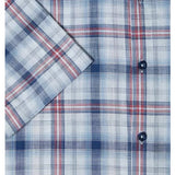 DG's Drifter Mens - Regular Short Sleeve Casual Shirt - Blue - Wildvine Clothing, Spalding, Lincolnshire