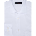 Daniel Graham Mens - Regular Long Sleeve Formal Shirt - White - Wildvine Clothing, Spalding, Lincolnshire