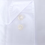Daniel Graham Mens - Regular Long Sleeve Formal Shirt - White - Wildvine Clothing, Spalding, Lincolnshire