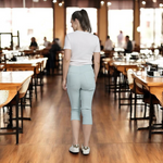 Pinnns - Ladies - Bengaline Crop Trousers With Pockets - Duck Egg - 226C - Wildvine Clothing, Spalding, Lincolnshire