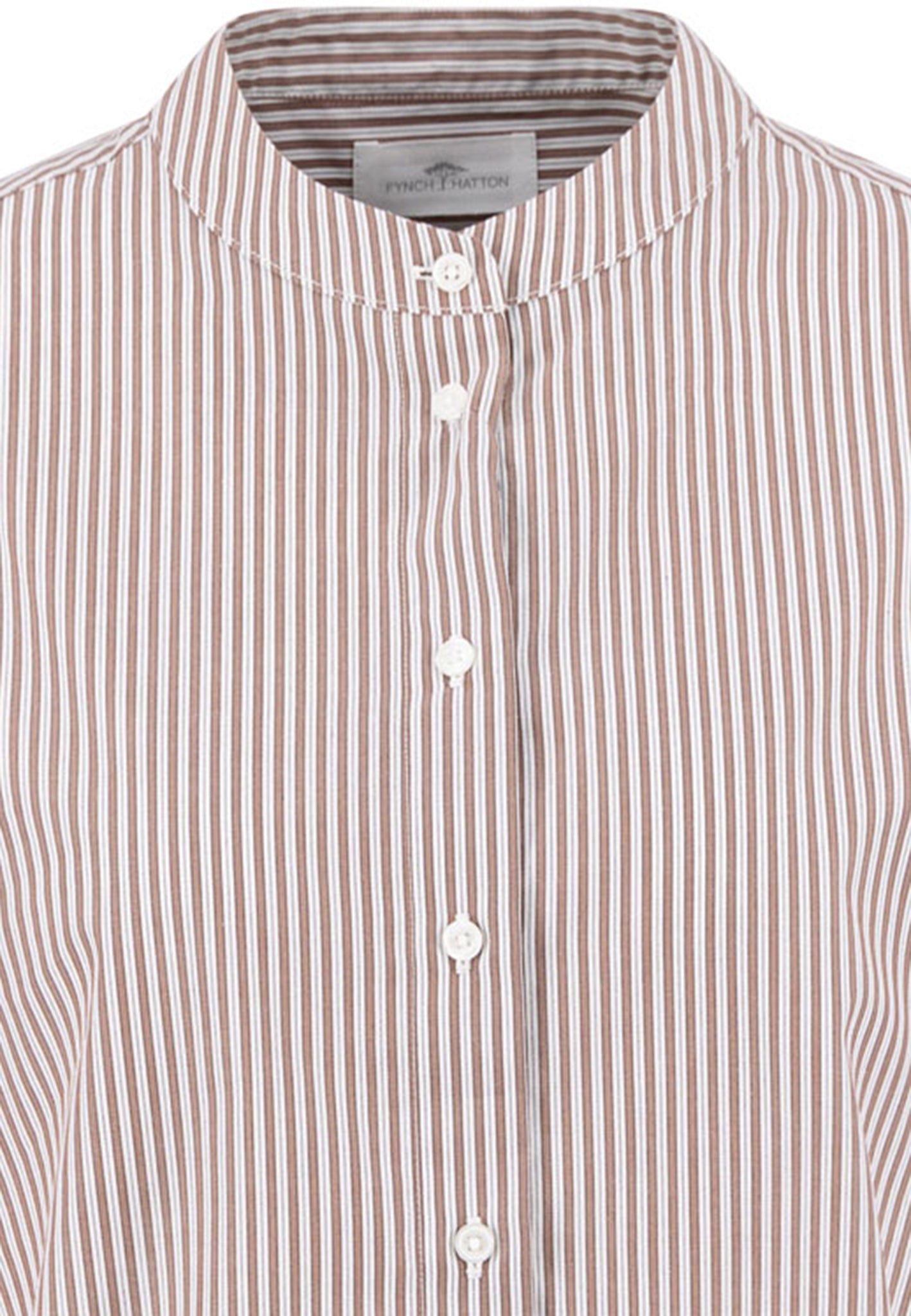 Fynch-Hatton - Ladies Blouse CST Fine Stripe - Cinnamon 862 - Wildvine Clothing, Spalding, Lincolnshire