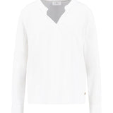 Fynch-Hatton - Ladies Blouse A Solid - White 111 - Wildvine Clothing, Spalding, Lincolnshire