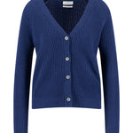 Fynch-Hatton - Ladies Cardigan Cotton - Blue 682 - Wildvine Clothing, Spalding, Lincolnshire