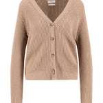 Fynch-Hatton - Ladies Cardigan Cotton - Cappuchino 842 - Wildvine Clothing, Spalding, Lincolnshire