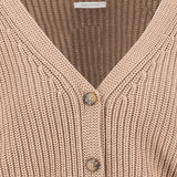 Fynch-Hatton - Ladies Cardigan Cotton - Cappuchino 842 - Wildvine Clothing, Spalding, Lincolnshire