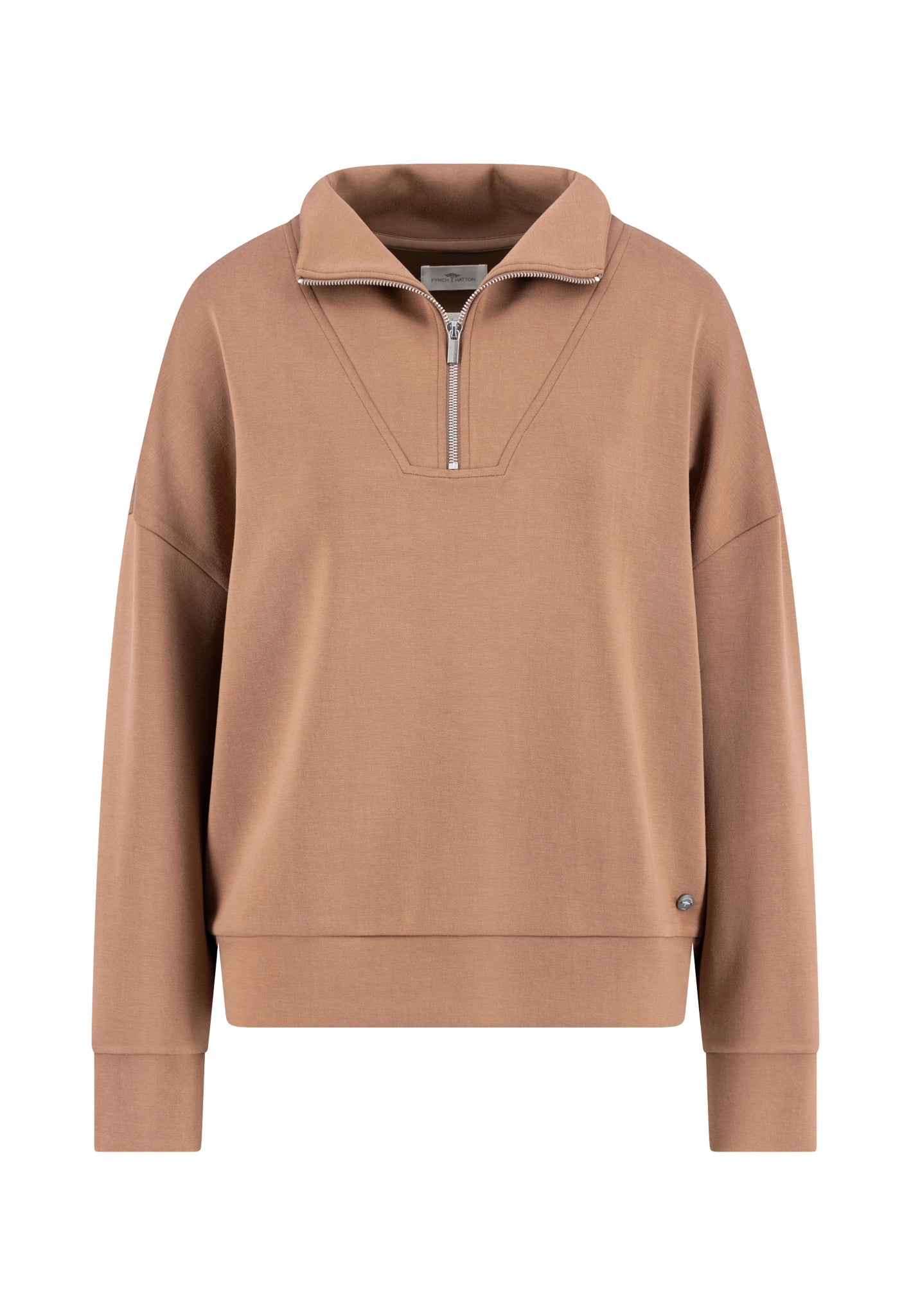 Fynch-Hatton - Ladies Sweater - Cozi Touch - Cinnamon 862 - Wildvine Clothing, Spalding, Lincolnshire