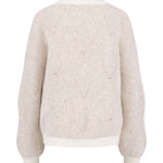 Fynch-Hatton - Ladies Pullover - Tulips - Capucchino 842 - Wildvine Clothing, Spalding, Lincolnshire