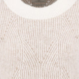 Fynch-Hatton - Ladies Pullover - Tulips - Capucchino 842 - Wildvine Clothing, Spalding, Lincolnshire