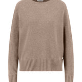 Fynch-Hatton - Ladies Pullover - O-Neck Merrino Wool - Cappuchino 842 - Wildvine Clothing, Spalding, Lincolnshire