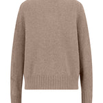 Fynch-Hatton - Ladies Pullover - O-Neck Merrino Wool - Cappuchino 842 - Wildvine Clothing, Spalding, Lincolnshire