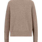 Fynch-Hatton - Ladies Pullover - O-Neck Merrino Wool - Cappuchino 842 - Wildvine Clothing, Spalding, Lincolnshire