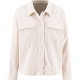 Fynch-Hatton - Ladies Overshirt - Corduroy - Milk 122 - Wildvine Clothing, Spalding, Lincolnshire