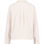 Fynch-Hatton - Ladies Overshirt - Corduroy - Milk 122 - Wildvine Clothing, Spalding, Lincolnshire