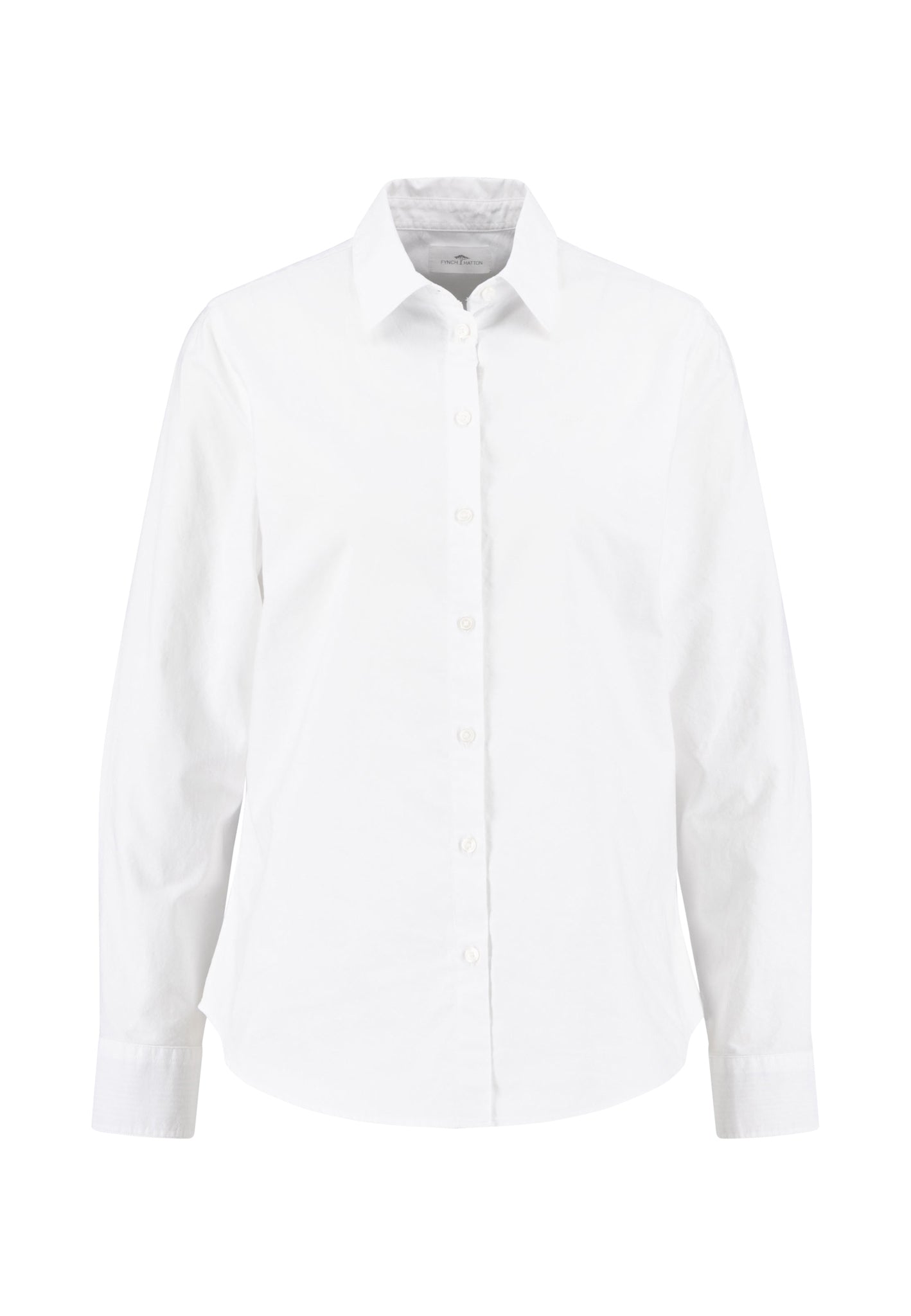 Fynch-Hatton - Ladies Blouse - CL Oxford - White 111 - Wildvine Clothing, Spalding, Lincolnshire