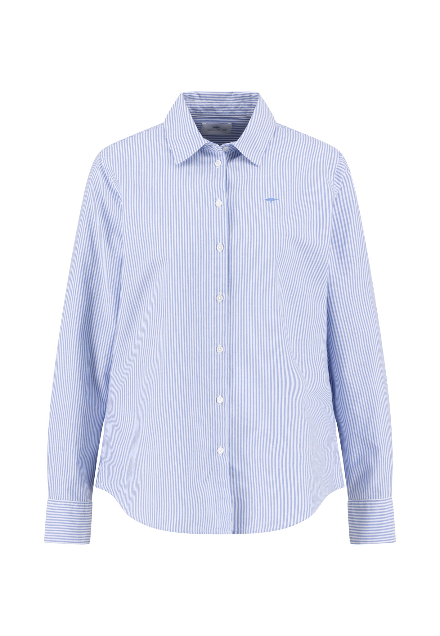 Fynch-Hatton - Ladies Blouse - CL Oxford Stripe - Azur Blue 642 - Wildvine Clothing, Spalding, Lincolnshire