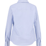 Fynch-Hatton - Ladies Blouse - CL Oxford Stripe - Azur Blue 642 - Wildvine Clothing, Spalding, Lincolnshire