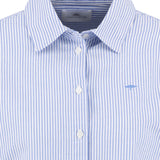 Fynch-Hatton - Ladies Blouse - CL Oxford Stripe - Azur Blue 642 - Wildvine Clothing, Spalding, Lincolnshire