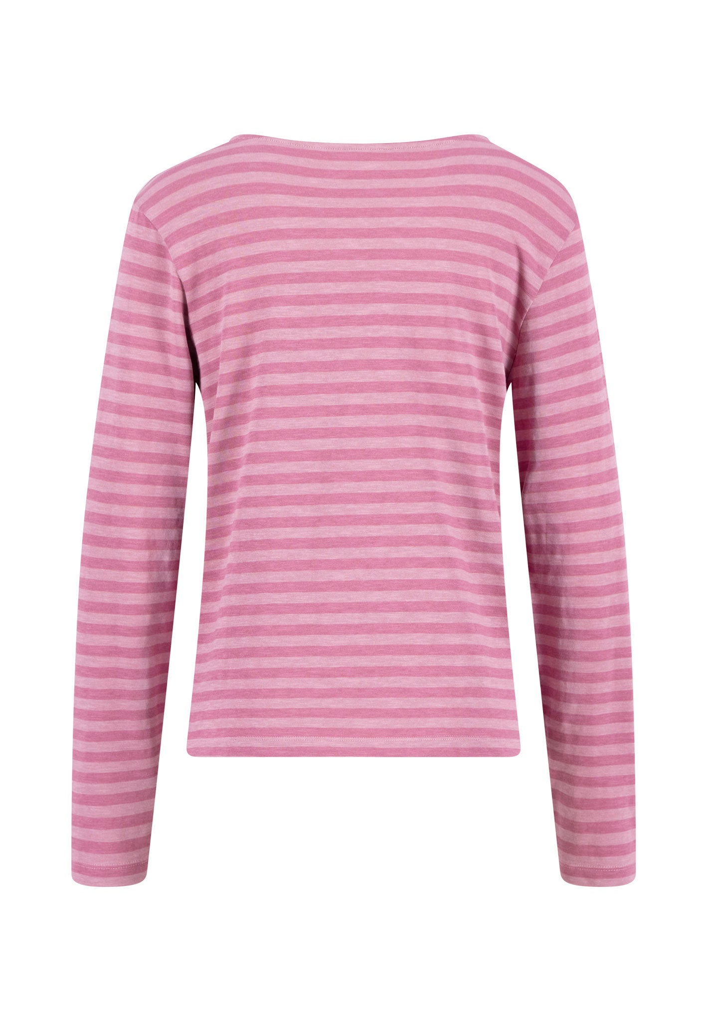Fynch-Hatton - Ladies Jersey - Long Sleeve Stripe - Berry Rose 492 - Wildvine Clothing, Spalding, Lincolnshire