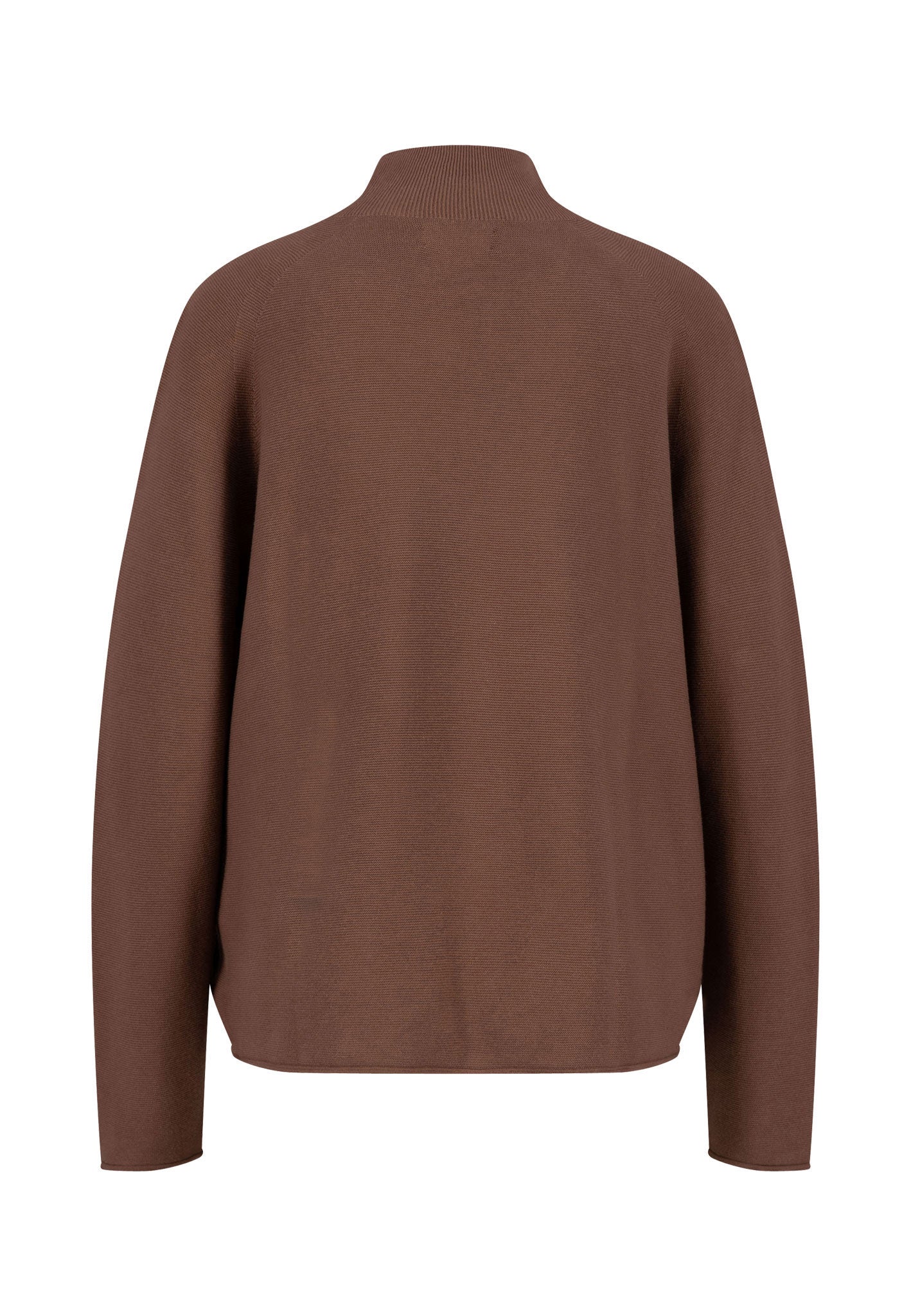 Fynch-Hatton - Ladies Pullover - Turtle Neck Fine Cotton - Cinnamon 862 - Wildvine Clothing, Spalding, Lincolnshire