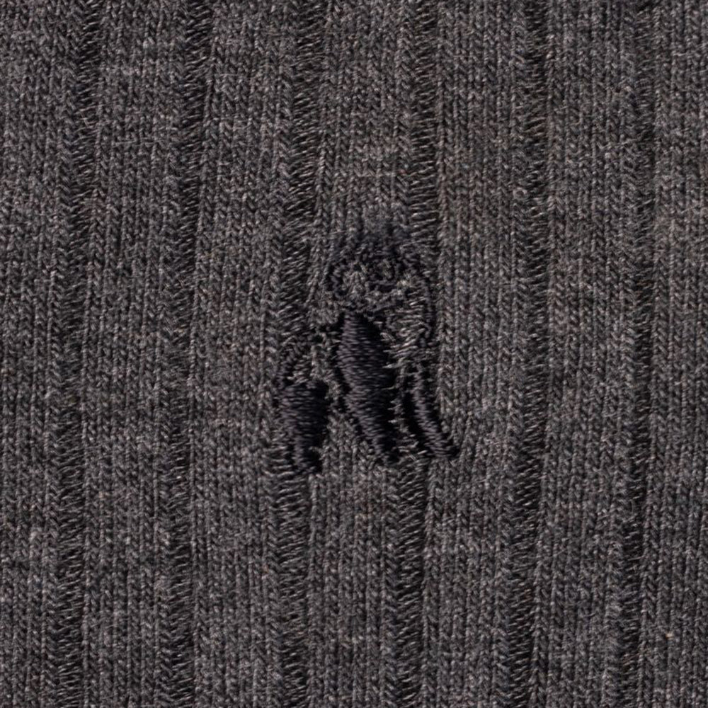 Swole Panda - Mens Bamboo Socks - Marl Grey - Wildvine Clothing, Spalding, Lincolnshire