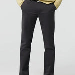 MEYER Oslo Mens Trousers – 9-316 08 Luxury Cotton Chinos - Modern Fit – Charcoal - Wildvine Clothing, Spalding, Lincolnshire