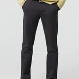MEYER Oslo Mens Trousers – 9-316 08 Luxury Cotton Chinos - Modern Fit – Charcoal - Wildvine Clothing, Spalding, Lincolnshire