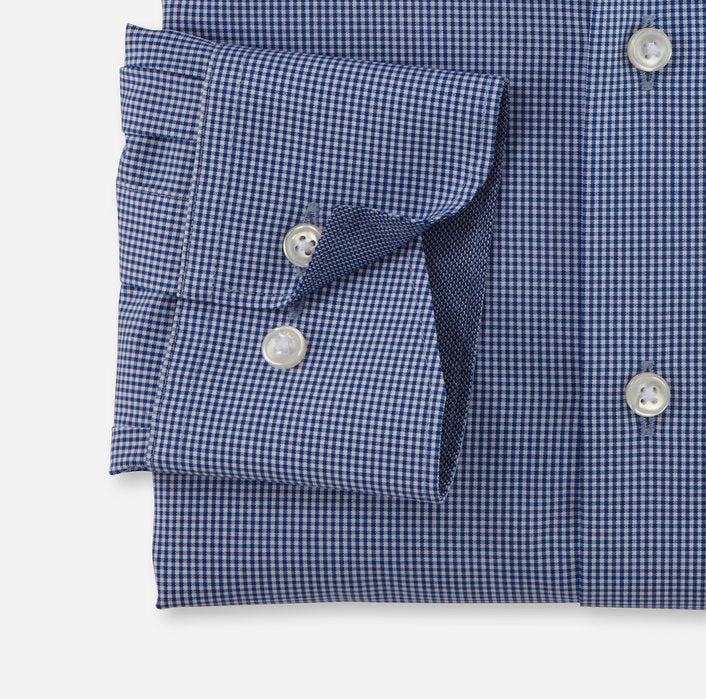 OLYMP - Mens Shirt - Luxor Modern Fit - Royal - Wildvine Clothing, Spalding, Lincolnshire