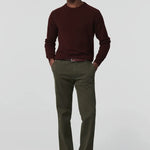 MEYER Oslo Mens Trousers – 9-316 Luxury Cotton Chinos - Modern Fit – Laurel - Wildvine Clothing, Spalding, Lincolnshire