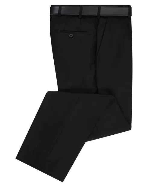 Prestige - Mens - San Vito Formal Trousers - Black - 470483 _00 - Wildvine Clothing, Spalding, Lincolnshire