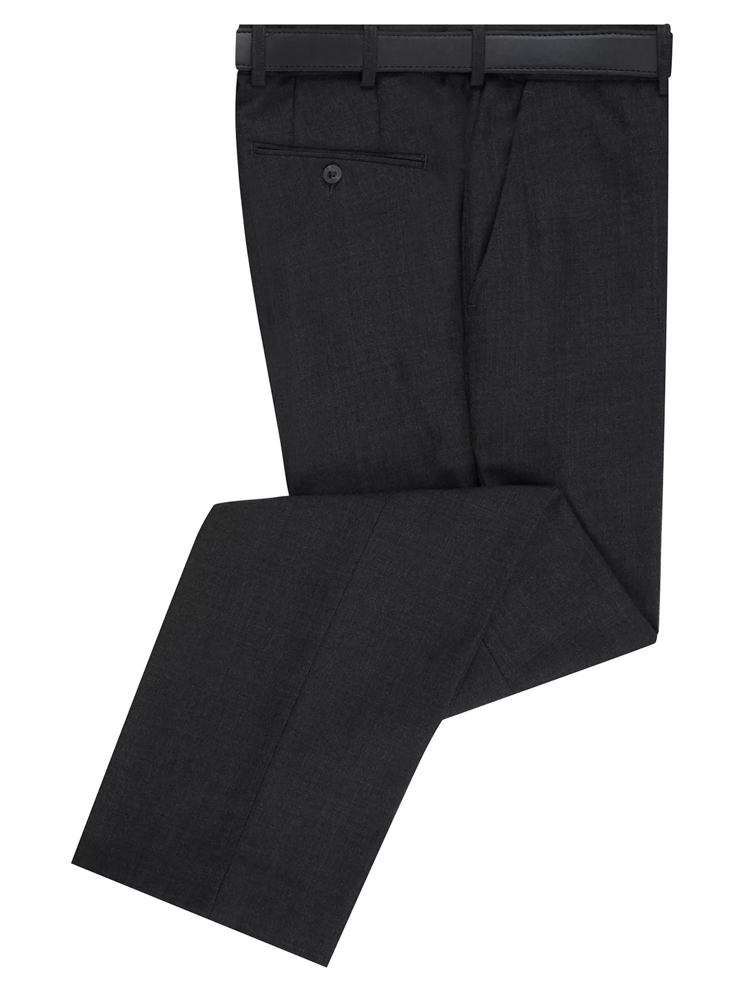 Prestige - Mens - San Vito Formal Trousers - Charcoal Grey - 470483-08 - Wildvine Clothing, Spalding, Lincolnshire