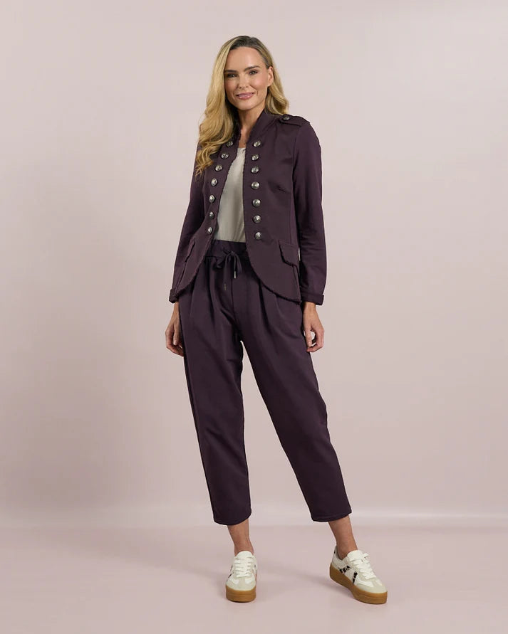 D.E.C.K By Decollage - Jacket - Mulberry - Wildvine Clothing, Spalding, Lincolnshire