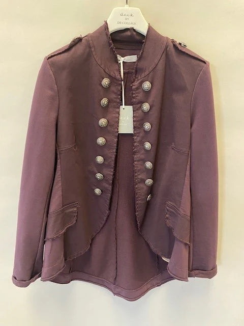 D.E.C.K By Decollage - Jacket - Mulberry - Wildvine Clothing, Spalding, Lincolnshire