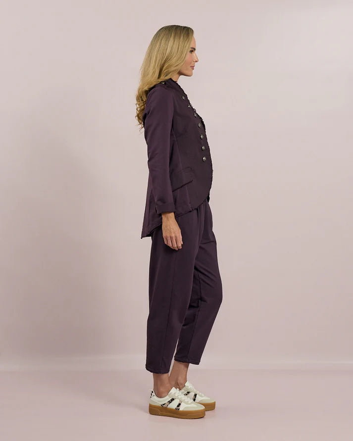 D.E.C.K By Decollage - Jacket - Mulberry - Wildvine Clothing, Spalding, Lincolnshire