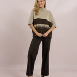 D.E.C.K By Decollage - Ladies Short Sleeved Knit - Lurex Detail - Wildvine Clothing, Spalding, Lincolnshire