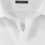 OLYMP - Mens Shirt - Luxor Modern Fit Shirt Plain White - Wildvine Clothing, Spalding, Lincolnshire