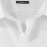 OLYMP - Mens Shirt - Luxor Modern Fit Shirt Plain White - Wildvine Clothing, Spalding, Lincolnshire