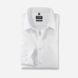 OLYMP - Mens Shirt - Luxor Modern Fit Shirt Plain White - Wildvine Clothing, Spalding, Lincolnshire